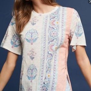 Anthropologie Delilah tee Lilac size small